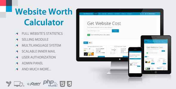 Website Worth Calculator v3.5