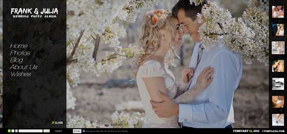 Wedding - Templaza Wordpress template