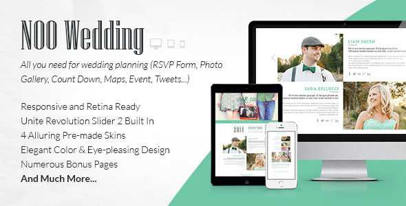 Wedding - The Tasteful Wedding Joomla Template