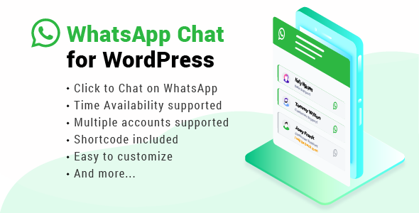 WhatsApp Chat for WordPress v3.5