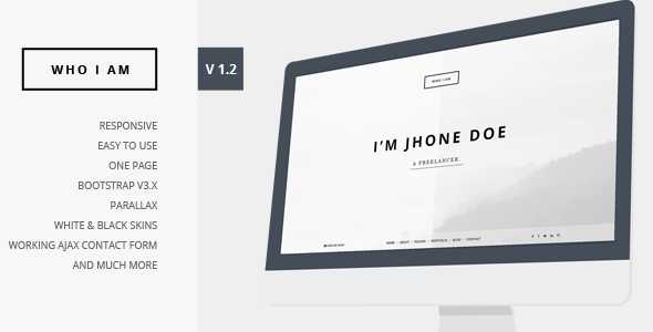 Who I am v1.2 - Personal Resume and Portfolio