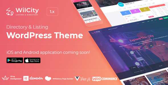 Wilcity v1.0.4.1 - Directory Listing WordPress Theme