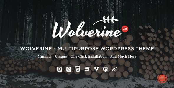 Wolverine v2.6 - Responsive Multi-Purpose Theme