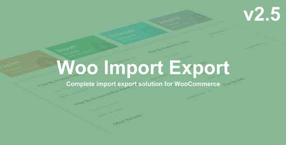 Woo Import Export v2.5.2