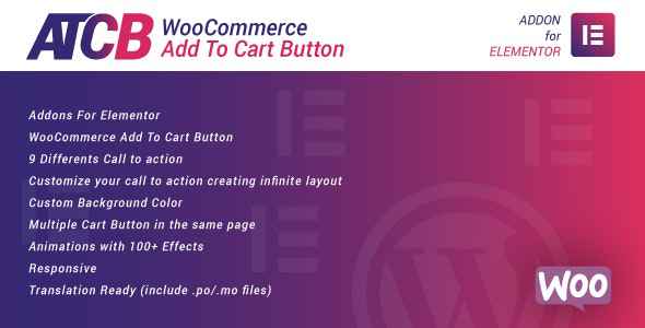 WooCommerce Add To Cart Button for Elementor v1.0