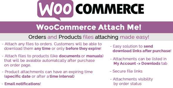 WooCommerce Attach Me! v1.81