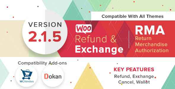 WooCommerce Refund And Exchange With RMA v2.1.5