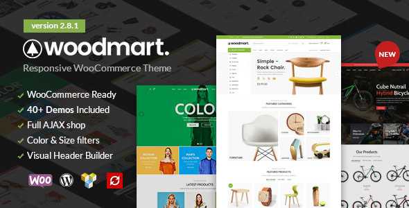 WoodMart v2.8.1 - Responsive WooCommerce WordPress Theme