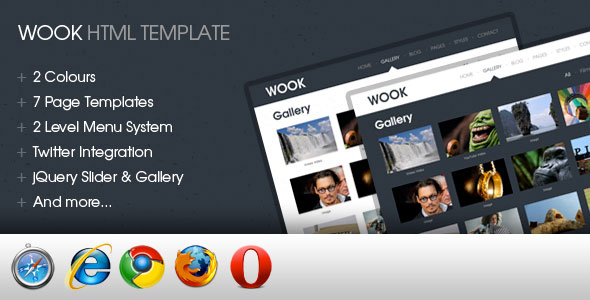 WOOK - Themeforest HTML Template