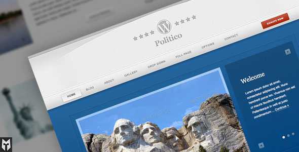 WordPress Politico - Themeforest Premium Theme