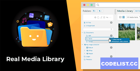 WordPress Real Media Library v4.21.20 - Folder & File Manager for WordPress Media Management