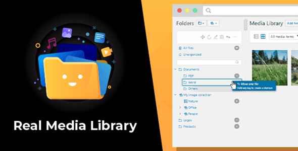 WordPress Real Media Library v4.6.1 - Folder & File Manager for WordPress Media Management
