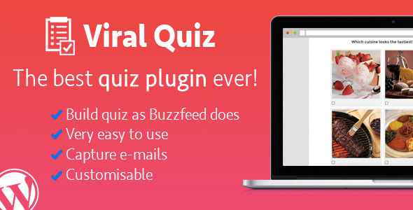 Wordpress Viral Quiz v4.0.2 - BuzzFeed Quiz Builder