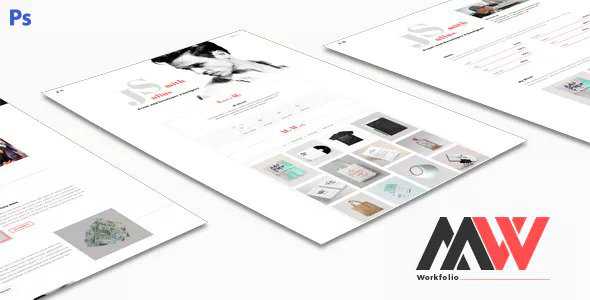 Workfolio - Personal Portfolio PSD Template