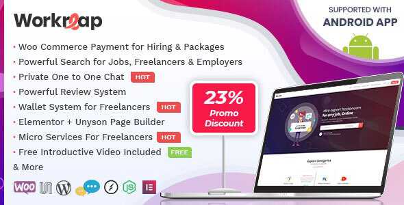 Workreap v1.2.8 - Freelance Marketplace WordPress Theme