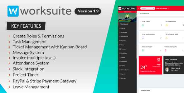 WORKSUITE v1.6.1 - Project Management System
