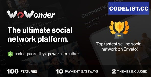 WoWonder v4.3 - The Ultimate PHP Social Network Platform - nulled
