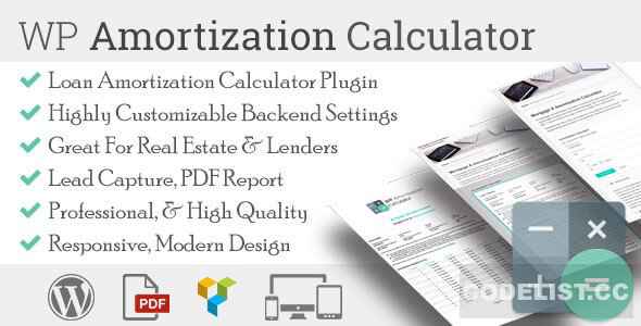 WP Amortization Calculator v1.5.2