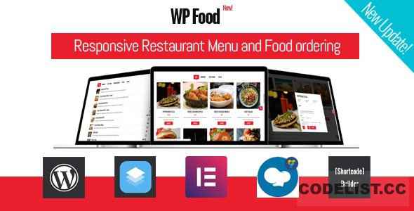 WP Food v2.4 - Restaurant Menu & Food ordering