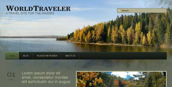 WP World Traveler - Travel Wordpress Theme