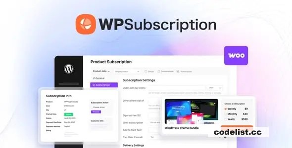 WPSubscription Pro 1.3.2