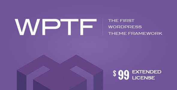 WPTF v1.4.6 - WordPress Theme Framework