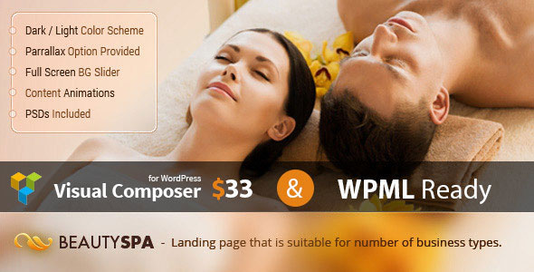 SPA V1.3 - WORDPRESS THEME WITH PAGE BUILDER