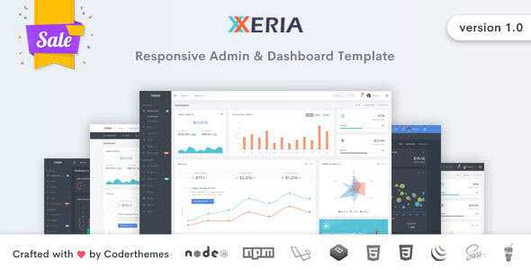 Xeria v1.0 - Responsive Admin & Dashboard Template