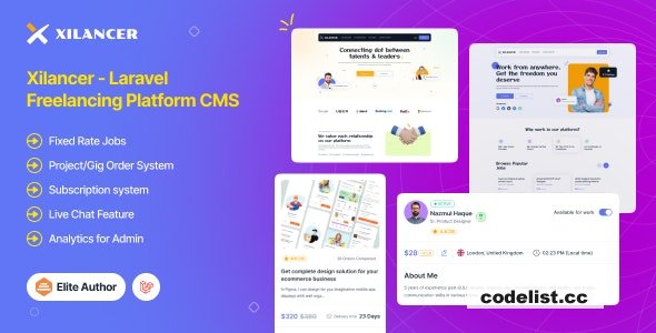 Xilancer v3.6.3 - Freelancer Marketplace Platform with Services & Projects - nulled