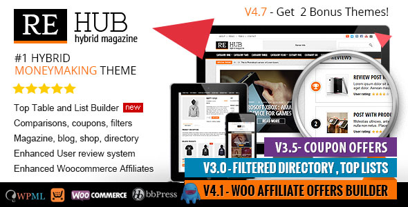 REHUB V4.7 - DIRECTORY, SHOP, COUPON, AFFILIATE THEME