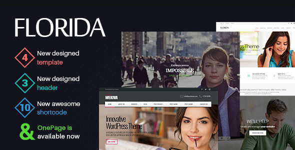 FLORIDA V6.2.0 - PREMIUM MULTIPURPOSE RESPONSIVE THEME