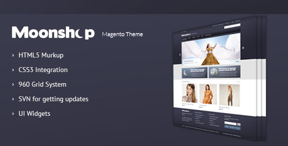 MOONSHOP - THEMEFOREST MAGENTO THEME
