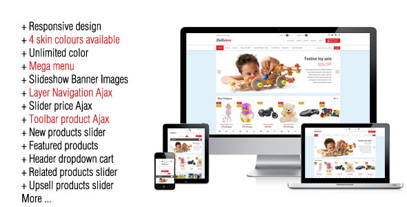 DOLL STORE - THEMEFOREST RESPONSIVE MAGENTO THEME
