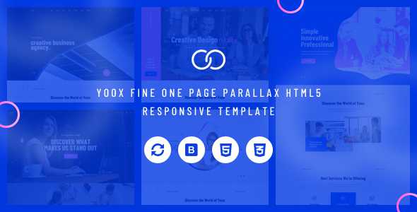 Yoox - Fine One Page Parallax HTML5 Responsive Template