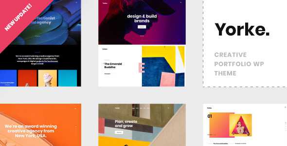 Yorke v1.0.2 - Creative Portfolio WordPress Theme