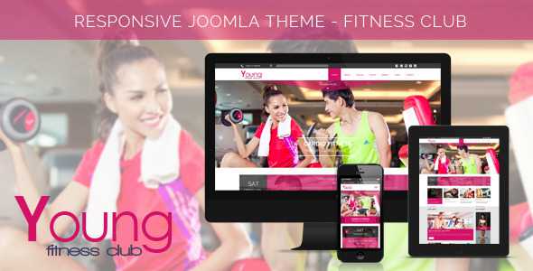 Young Fitness - Spa & Fitness Joomla Template