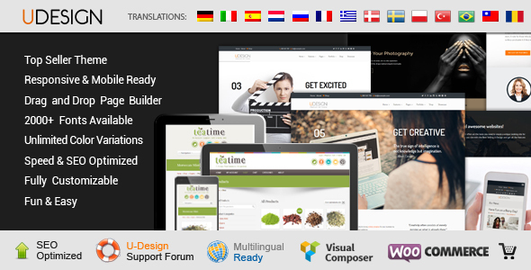 U-DESIGN V2.10.2 - THEMEFOREST WORDPRESS THEME