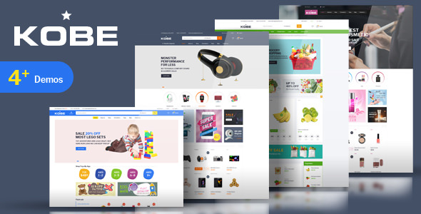 KOBE V1.0 - MULTI STORE RESPONSIVE MAGENTO THEME