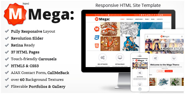 Mega - Themeforest Responsive Multi-Purpose Theme