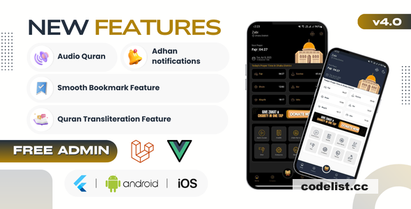 Zabi v4.2 - Islamic Flutter & Android ISO App - nulled