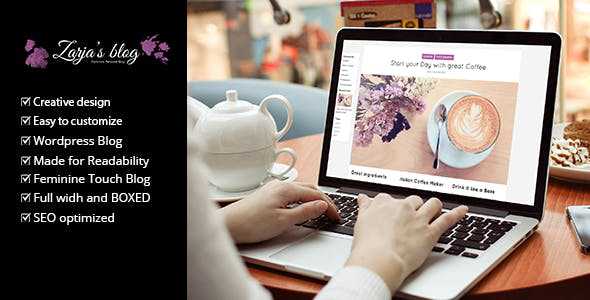 Zarja Blog v2.1 - WordPress Blog Theme