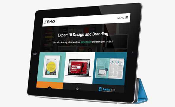 ZENO - Simple WordPress Portfolio