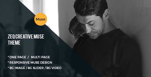 ZEQ - Themeforest Muse Template