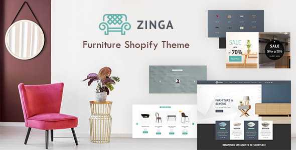 Zinga v1.0 - Shopify Furniture, Interior Store
