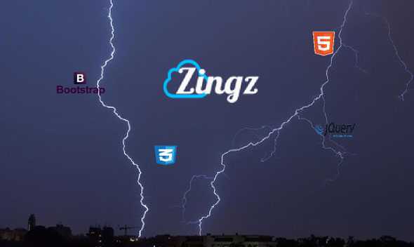 Zingz - Responsive Bootstrap Template