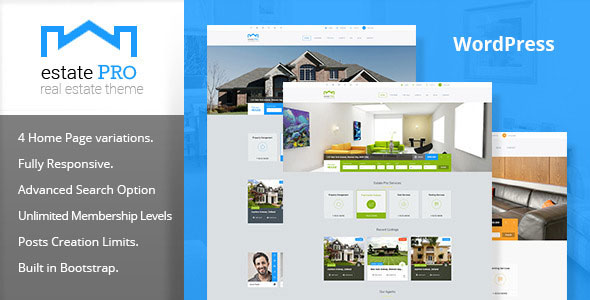 ESTATE PRO - REAL ESTATE WORDPRESS THEME