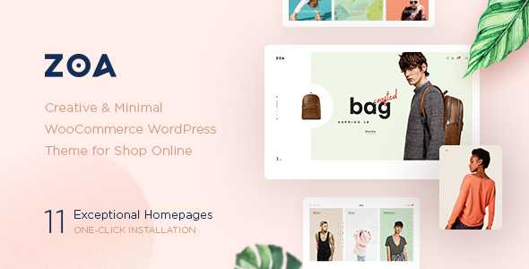 Zoa v2.5 - Minimalist Elementor WooCommerce Theme