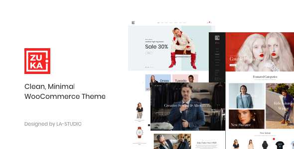 Zuka v1.0.7 - Clean, Minimal WooCommerce Theme